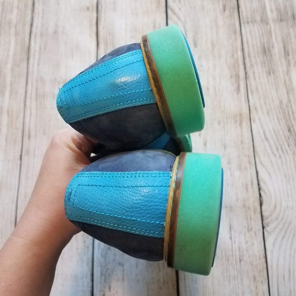 Cole Haan Men's Suede Lace Up Derby 8M E - Picture 5 of 8